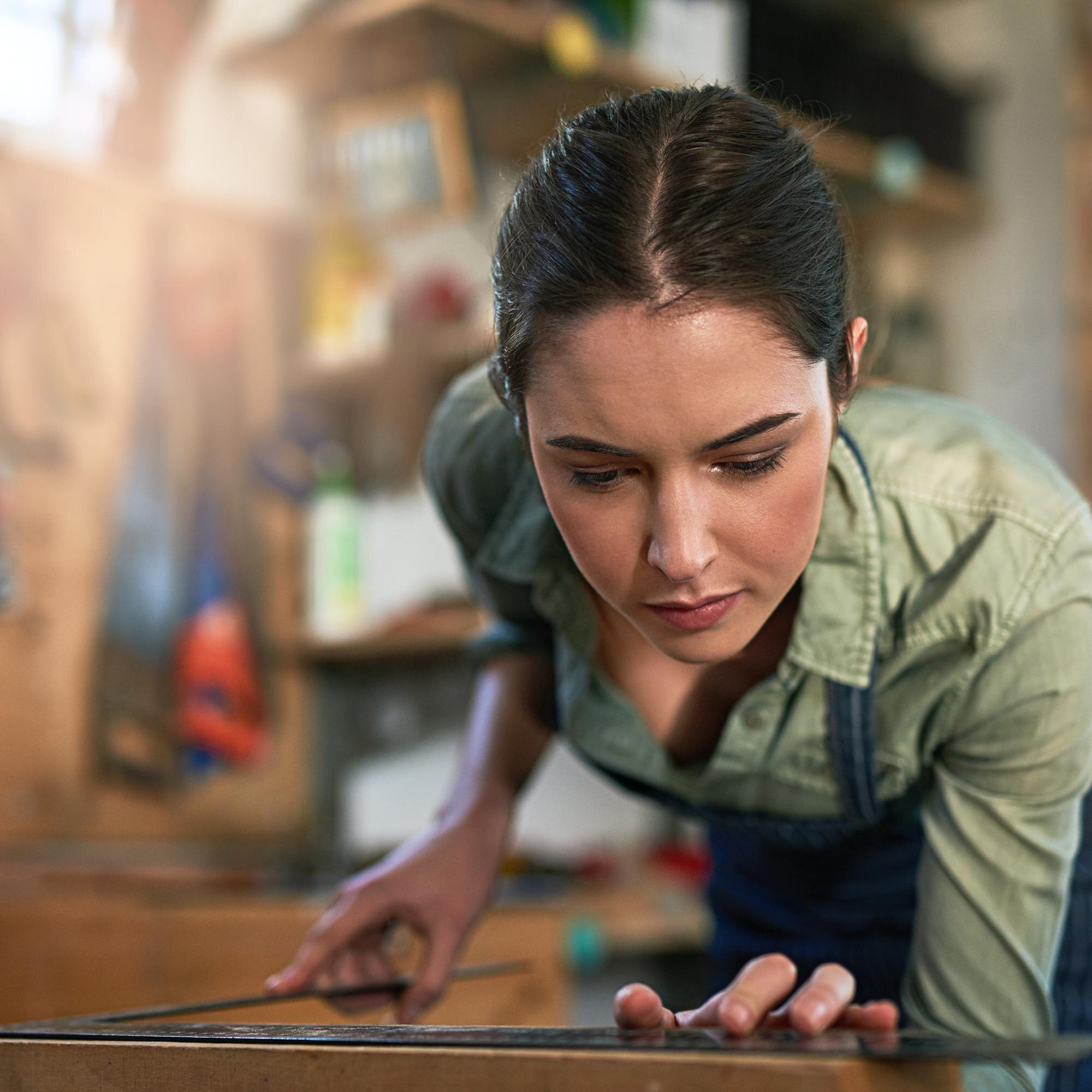 How to Evaluate Plastic Quality for Cost‑Effective Project Outcomes 2 woman carpenter and measuring with builders square a16694e23002e8364a63