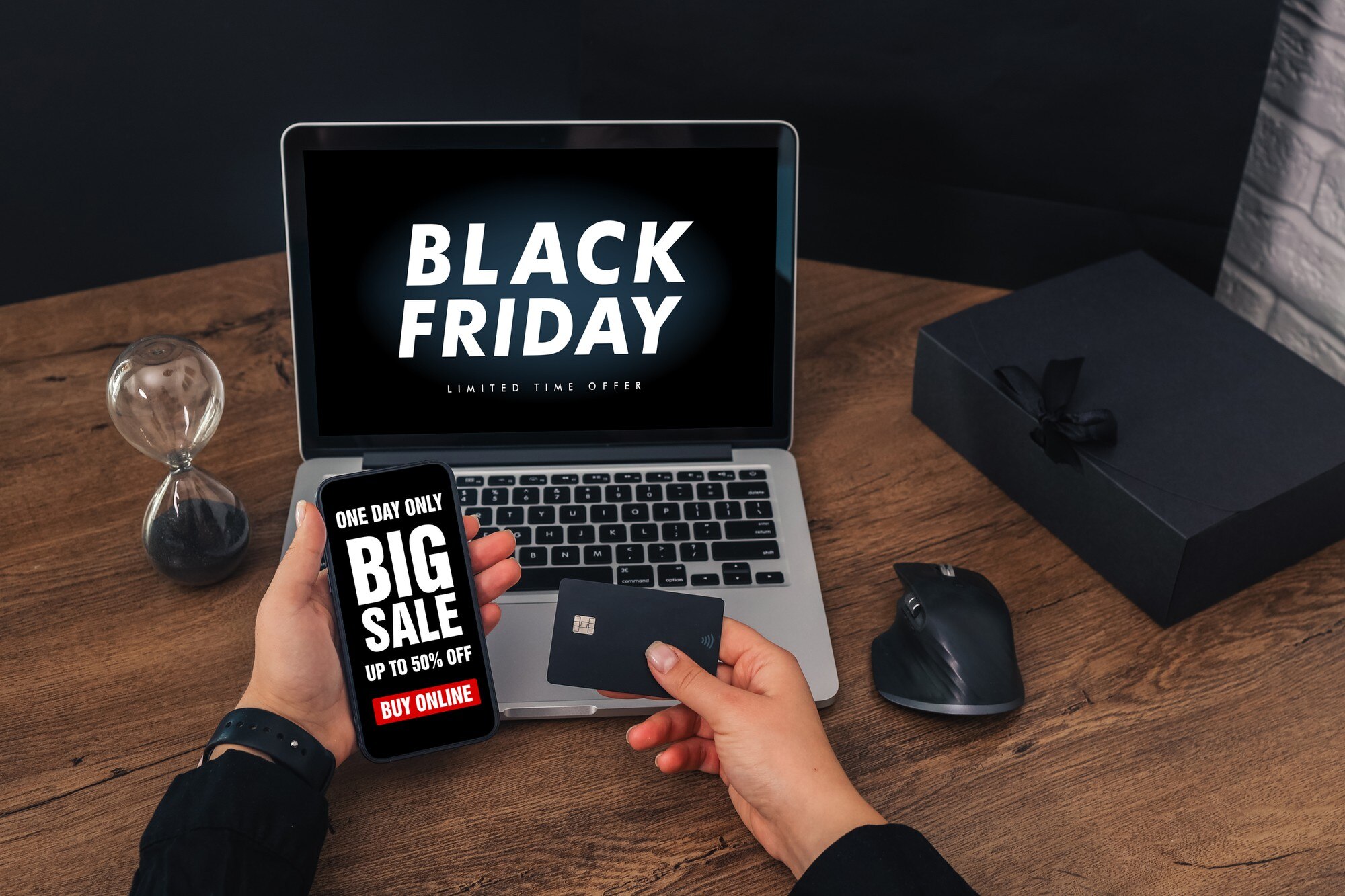 Woman Holding Credit Card Typing Laptop Keyboard W E6c3fffe8811ff0b01da