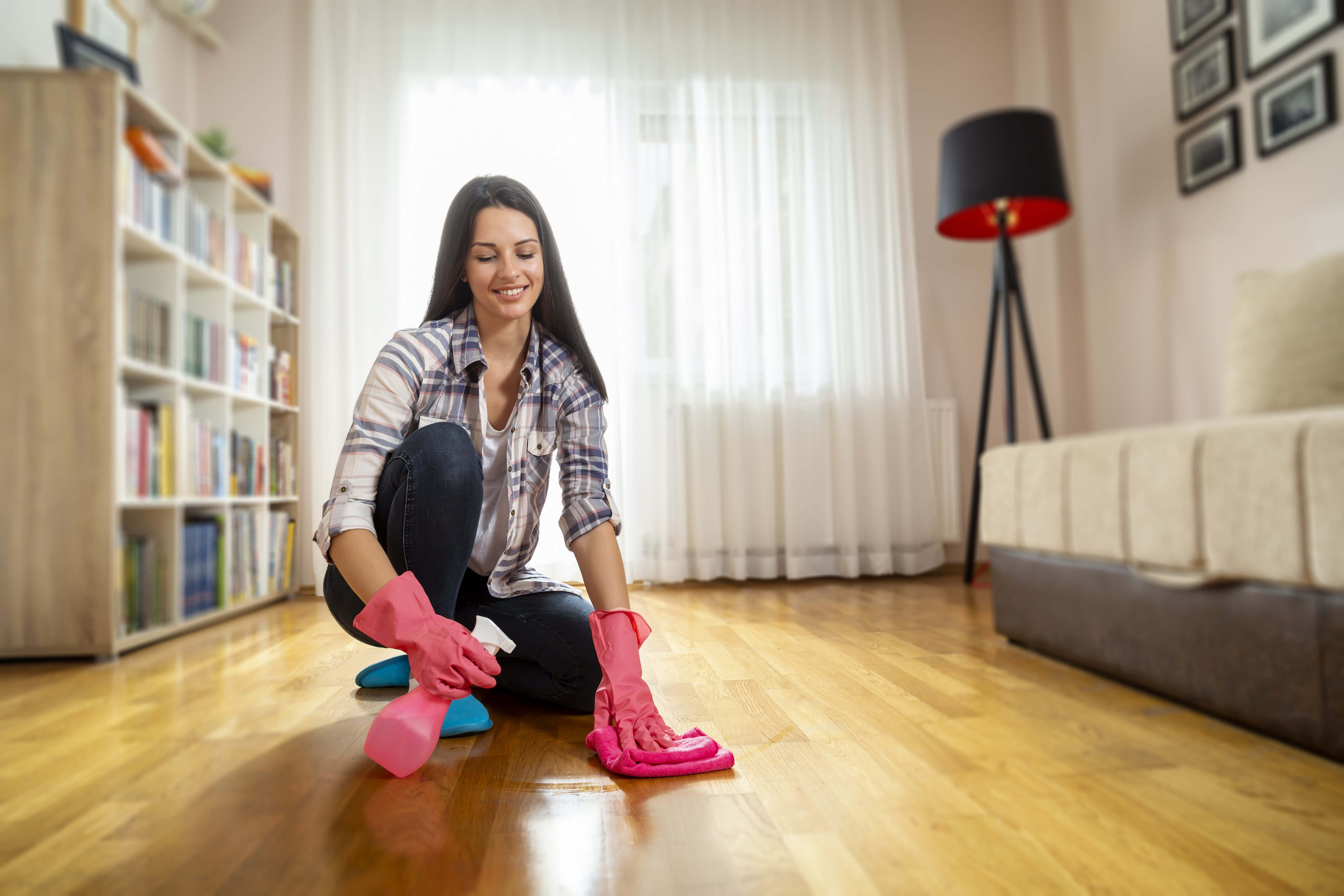 Hardwood Flooring from Midwest Flooring is easy to clean