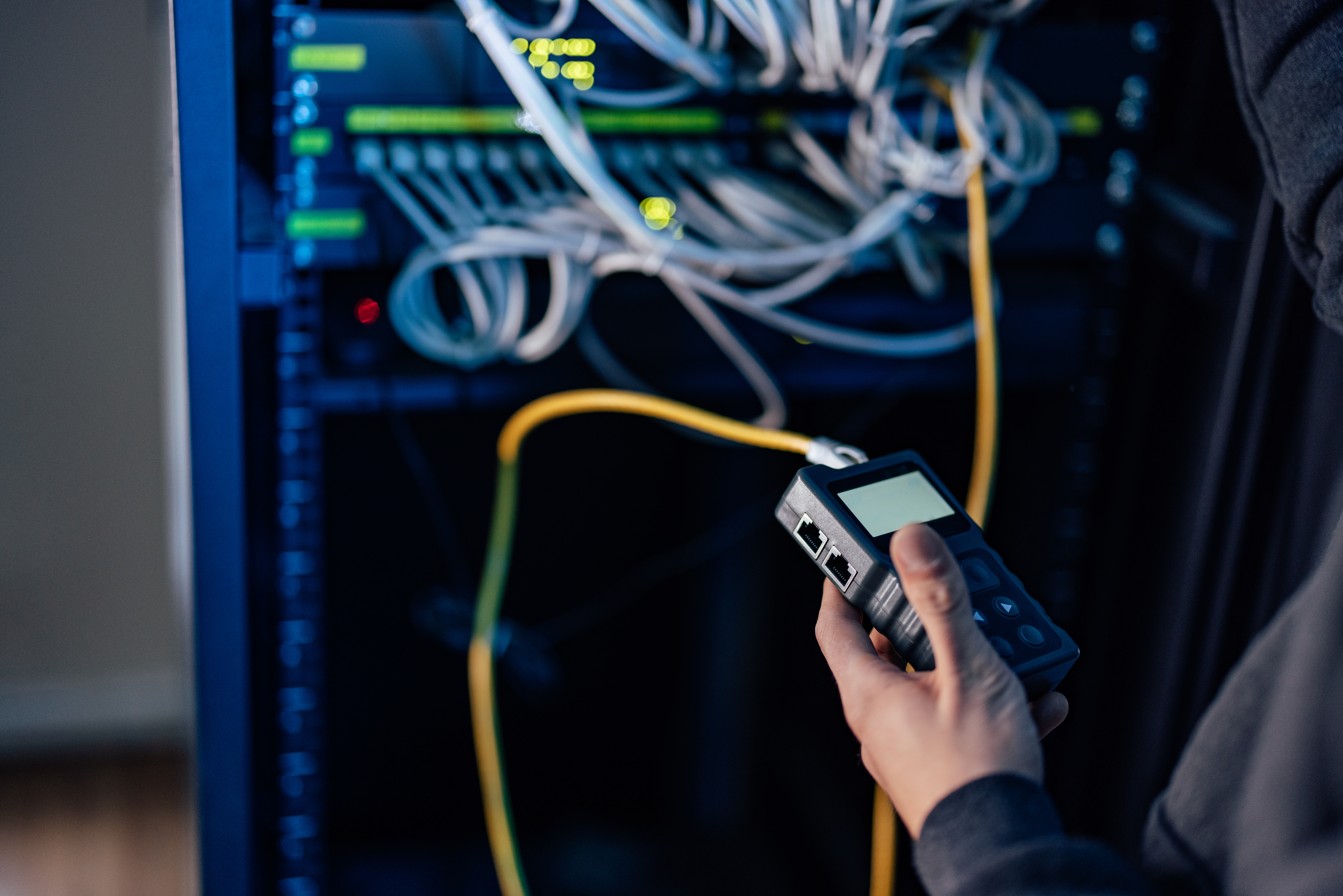 Network cabling setup