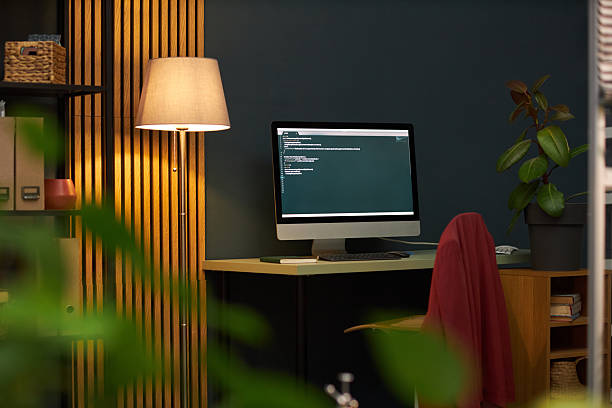 workplace of programmer with computer 5e00fe3d5eda8fa5e20d