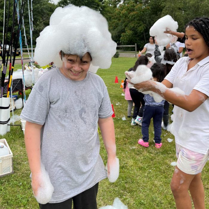 The surprising science of giant bubbles and physics.