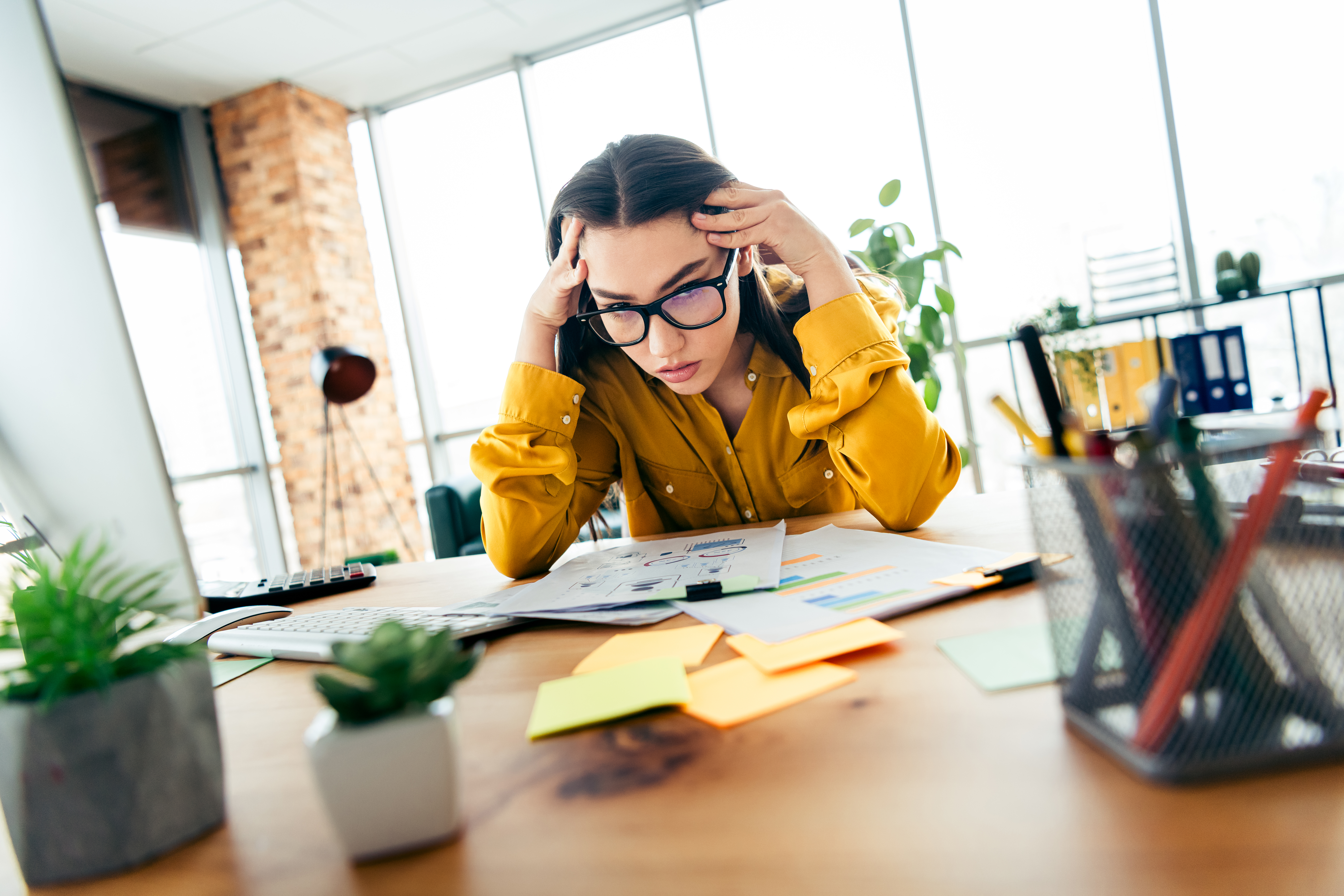 Young Professional Woman In A Casual Office Space B902C815E02B020Fd6C5