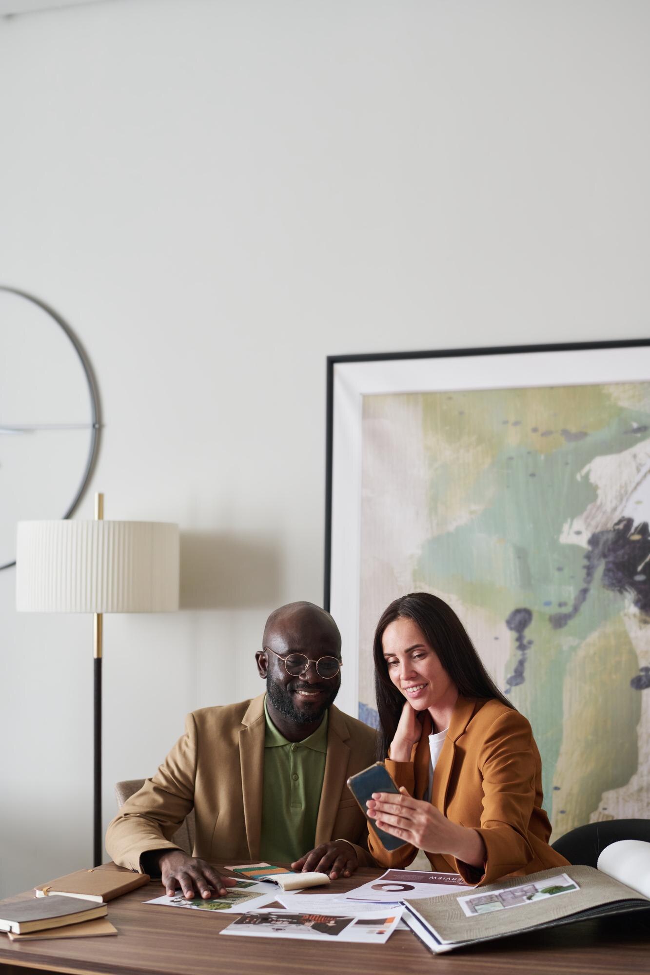How The Immigration Status Resolution Service Supports Migrants With Complex Visa Issues 2 Young Smiling Female Designer Of Interior Showing F1473682Ede7016D78Dd