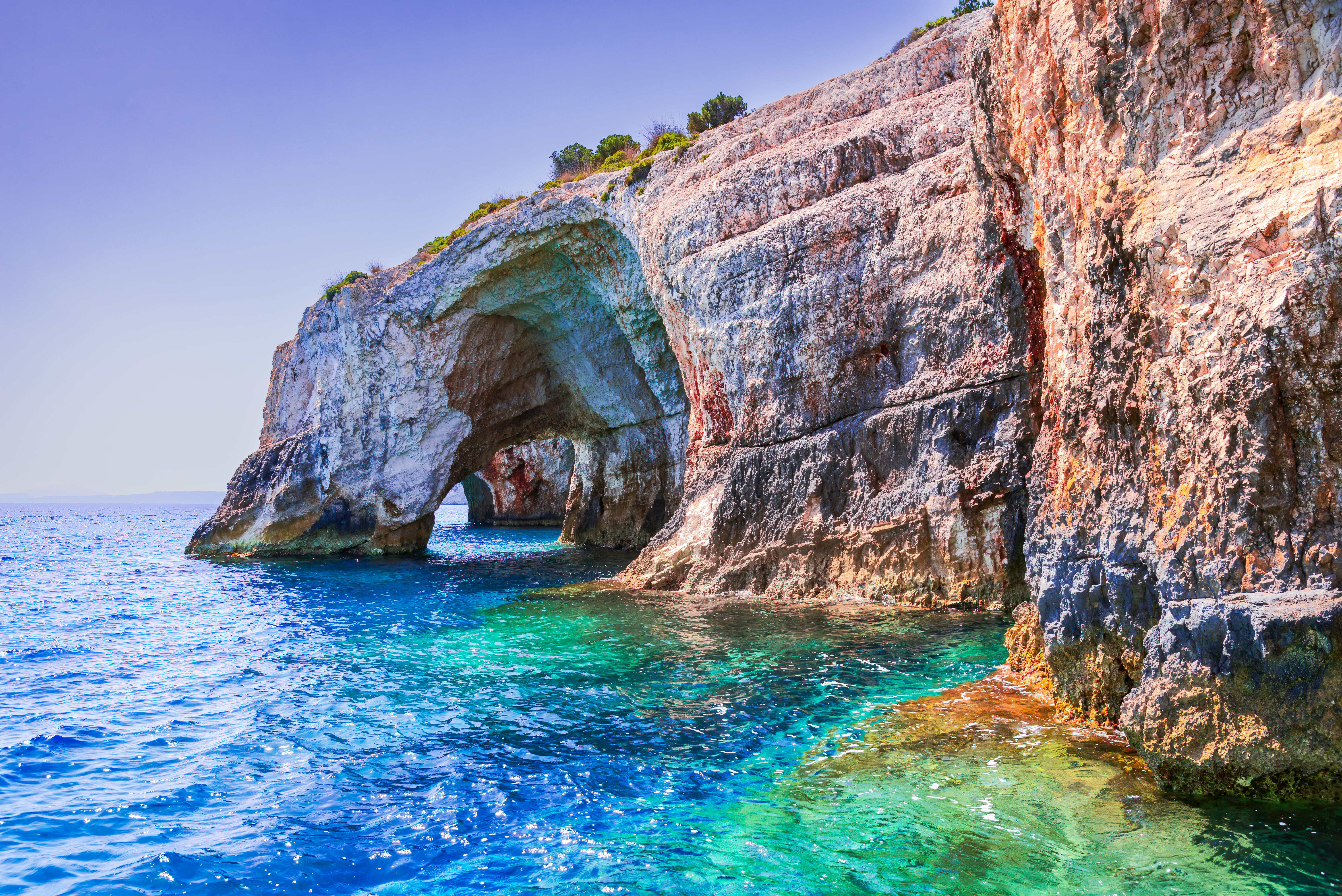 zakynthos greece rock arches of blue caves agio 4ef3f13cc7617b7862c4 BTOURS
